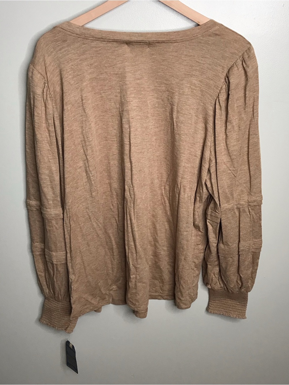 Democracy V-Neck Balloon Sleeve Tunic Women’s Size 3X - Picture 4 of 5